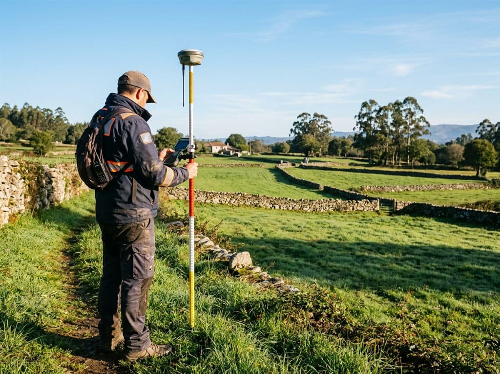 Topografía y medición de fincas por Fersatec Ingenieros en Vilanova de Arousa